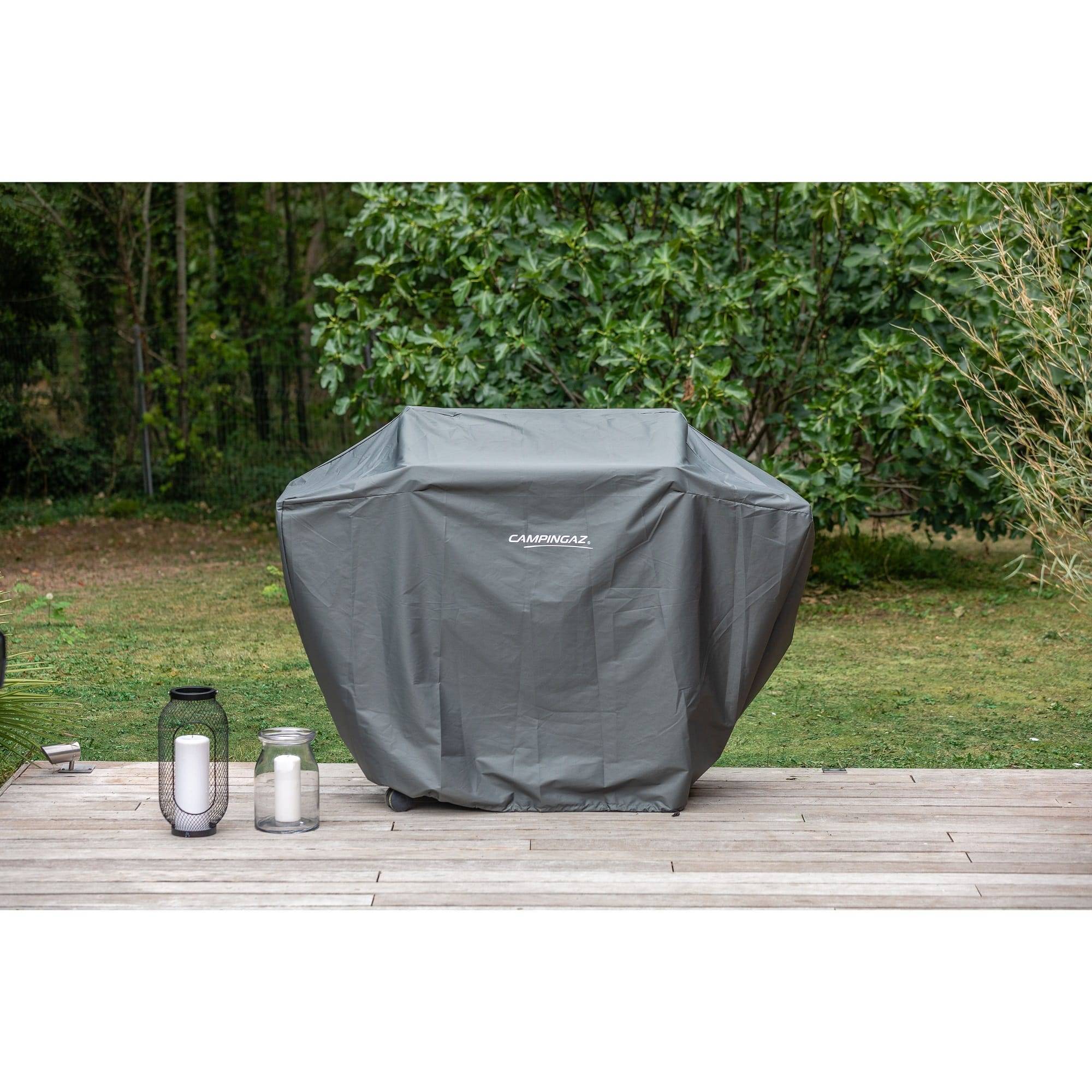 Housse Barbecue Gaz Polyester Gris L146 P65 H118 cm CAMPINGAZ - Image 2