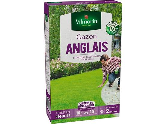 Vilmorin - Gazon Anglais Boîte 250g – VILMORIN - Image 1