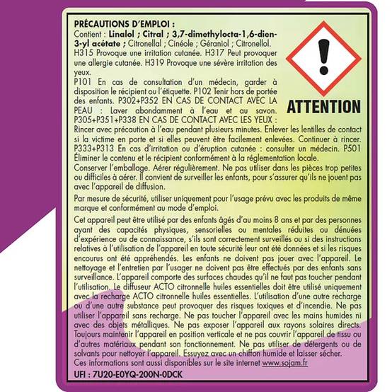 Acto - Diffuseur électrique citronnelle ACTO - Image 3