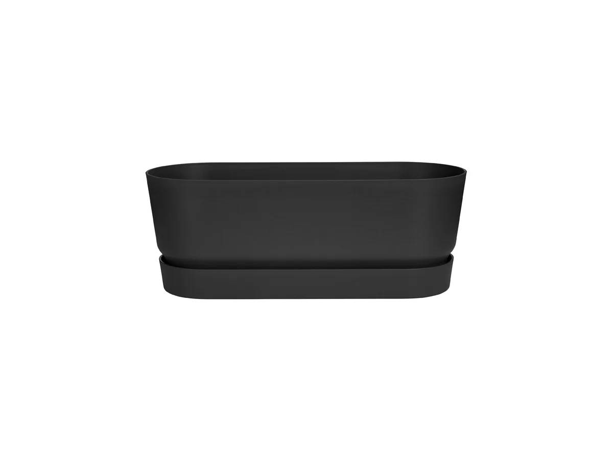 Balconnière greenville plastique noir 49 x 19,8 x 18,4 cm - ELHO - Image 9