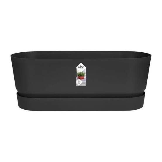 Balconnière greenville plastique noir 49 x 19,8 x 18,4 cm - ELHO - Image 1