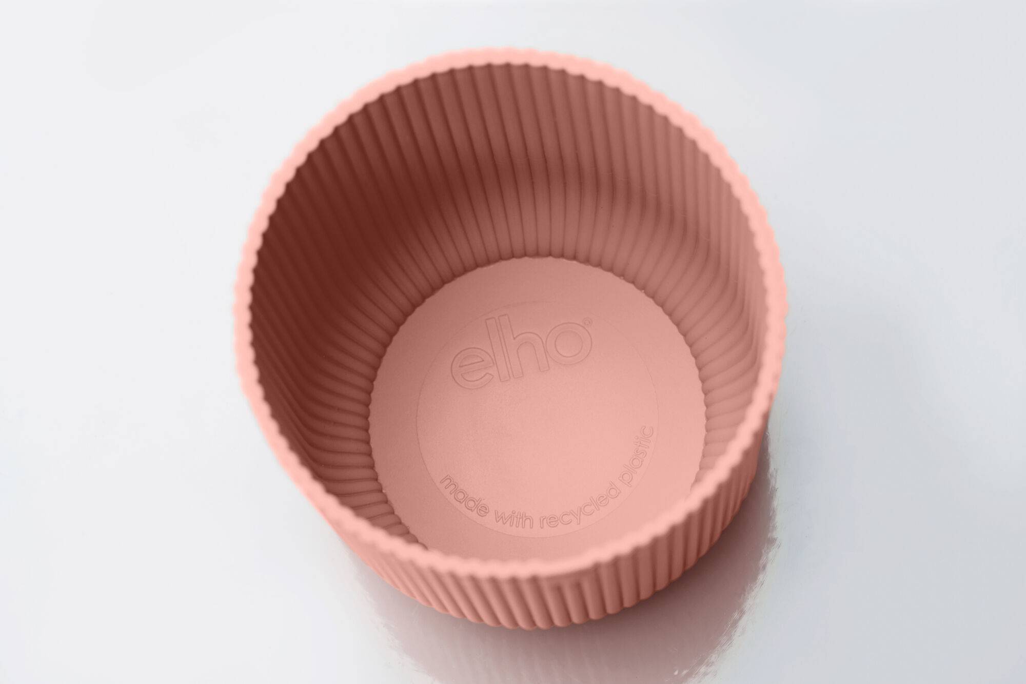 Elho - Elho - Pot Vibes Fold Rond Rose Poudré Ø.14,13 x H.12,94 cm - Image 7