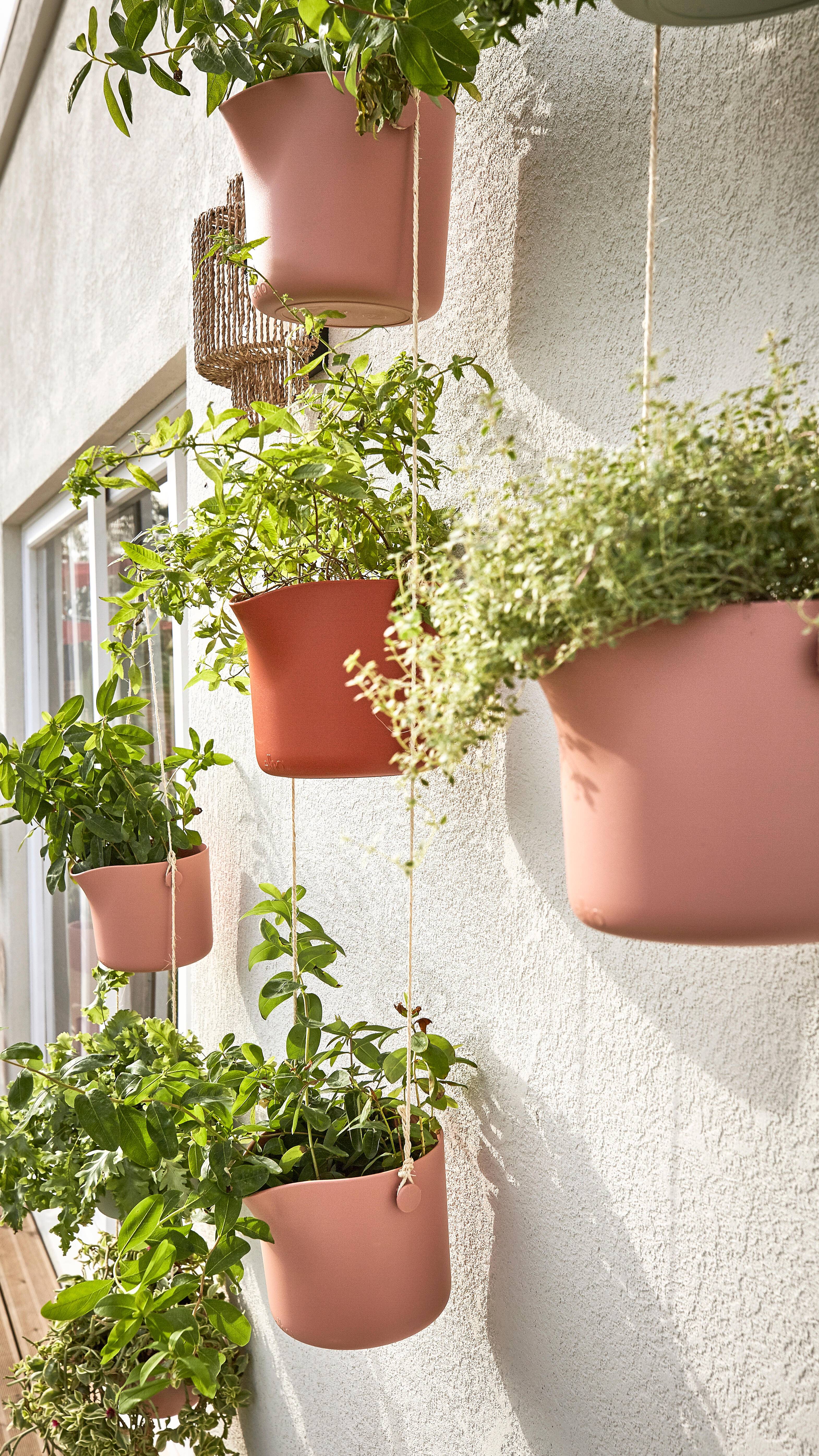 Elho - Elho - Pot Vibes Fold Rond Rose Poudré Ø.14,13 x H.12,94 cm - Image 16