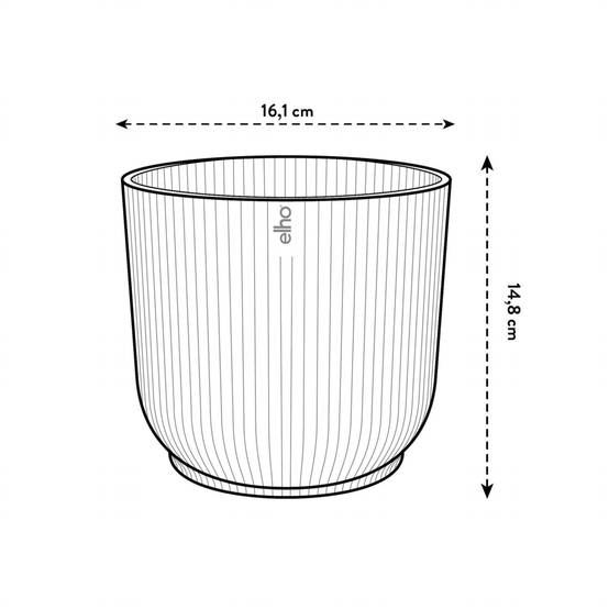 Elho - Cache-pot Polypropylène Rose – ELHO - Image 14