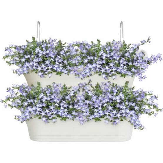 Lot de 2 Balconnières Polypropylène Vert Forest - ELHO - Image 8