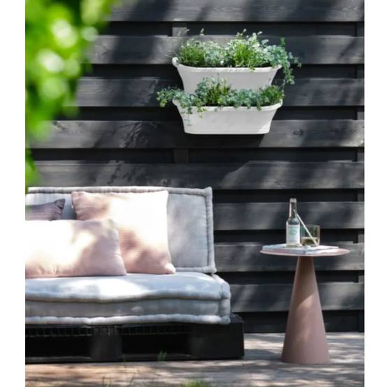 Lot de 2 Balconnières Polypropylène Vert Forest - ELHO - Image 5