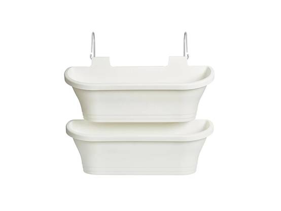 Lot de 2 Balconnières Polypropylène Vert Forest - ELHO - Image 16