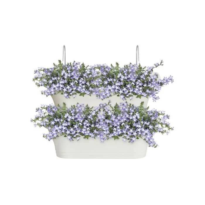 Lot de 2 Balconnières Polypropylène Vert Forest - ELHO - Image 10