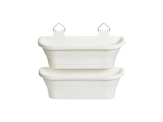 Lot de 2 Balconnières Polypropylène Vert Forest - ELHO - Image 11