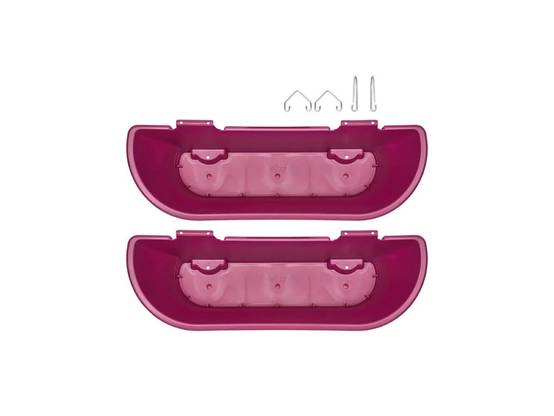 Lot de 2 balconnières rectangulaire cerise - ELHO - Image 18