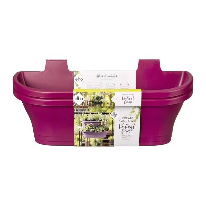 Lot de 2 balconnières rectangulaire cerise - ELHO - Image 17