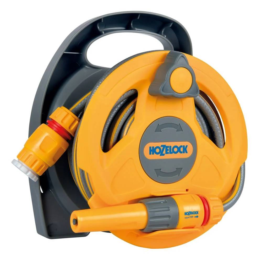Hozelock - Dévidoir Micro Reel Plastique Gris et Jaune 10 m – HOZELOCK - Image 11