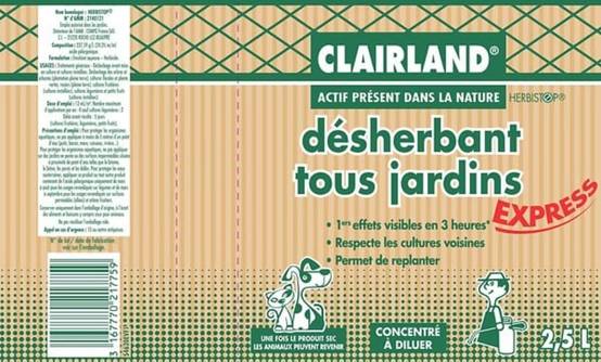 Clairland Biocontrôle - Désherbant concentré 2,5 L - Clairland Biocontrôle - Image 3