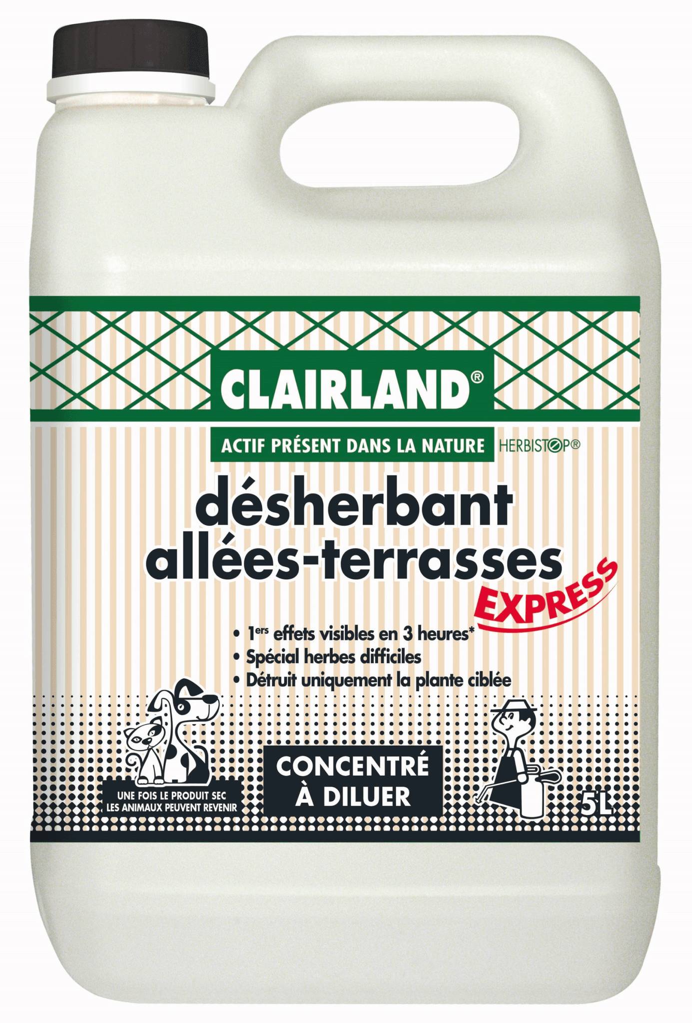 Clairland Biocontrôle - Désherbant Tous Jardins CLAIRLAND