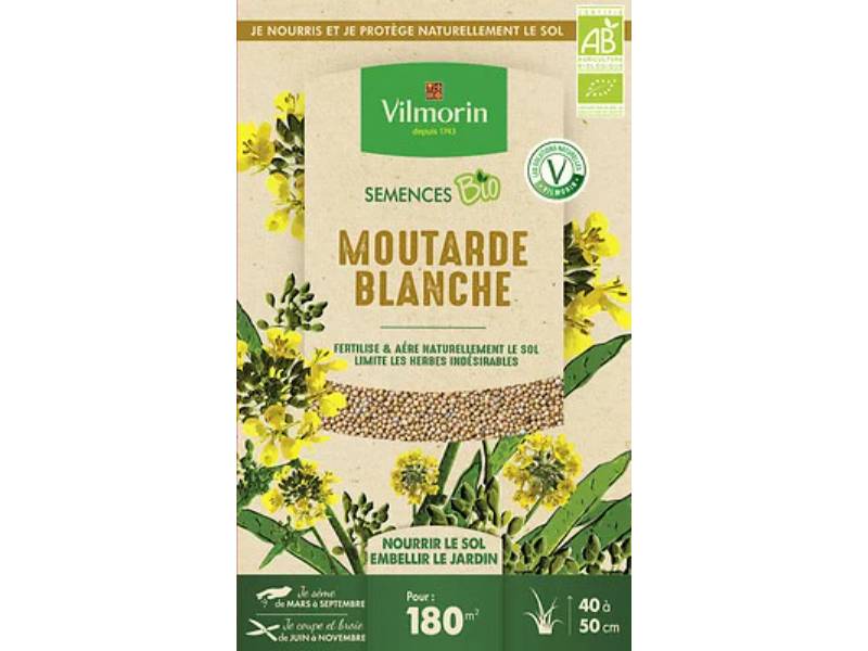 Graines de moutarde blanche BIO 375g – VILMORIN - Image 2