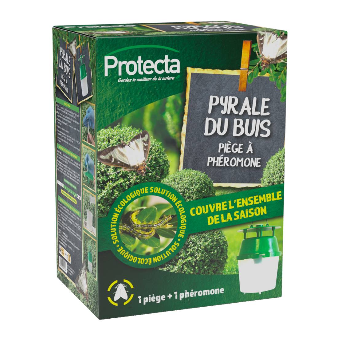 Protecta - Piège à Phéromones Pyrale Du Buis –Protecta