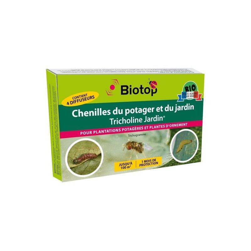Greenapy - Tricholine Jardin anti-chenilles Trichogramma spp. boîte de 4 diffuseurs - Greenapy - Image 5