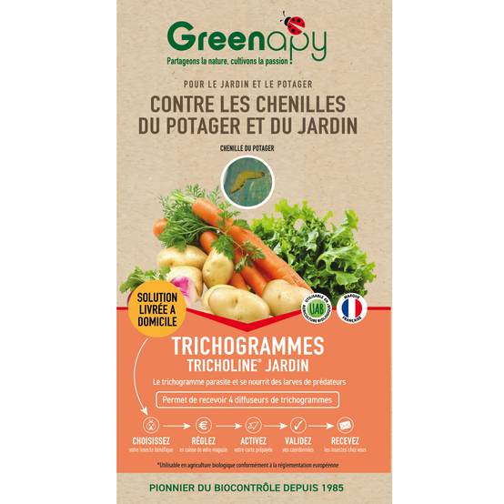 Greenapy - Prépayé Tricholine Jardin anti-chenilles du potager x4 - Greenapy - Image 6