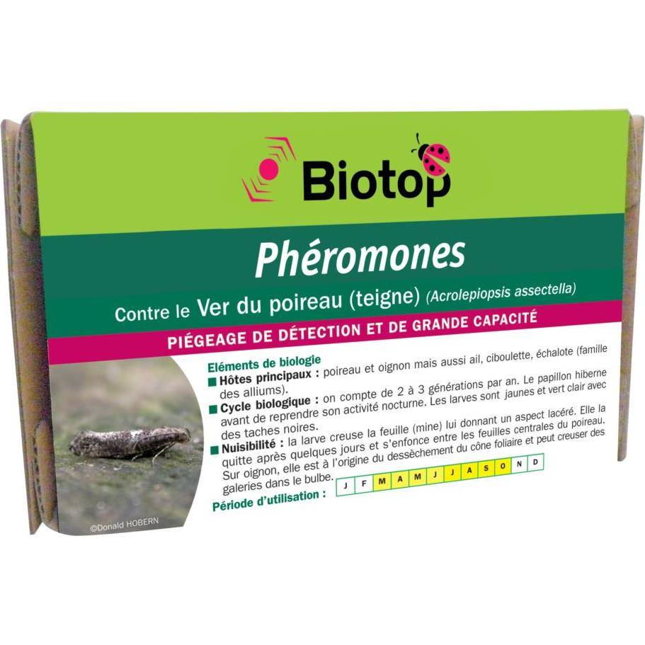 Greenapy - Phéromone teigne du poireau Acrolepiopsis assectella boîte de 2 capsules - Greenapy - Image 3