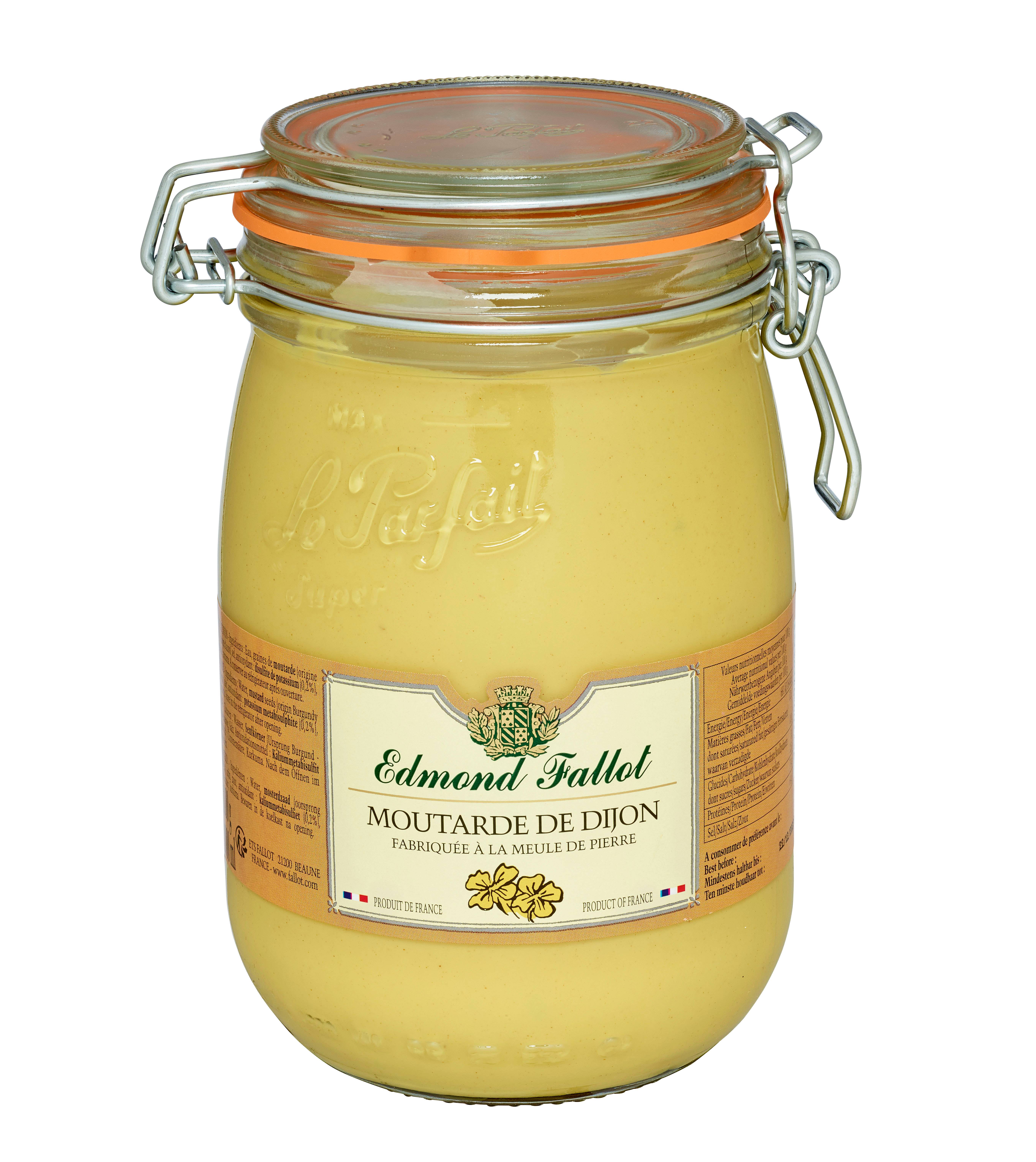 Fallot - Moutarde de Dijon 1 kg  - Edmont Fallot