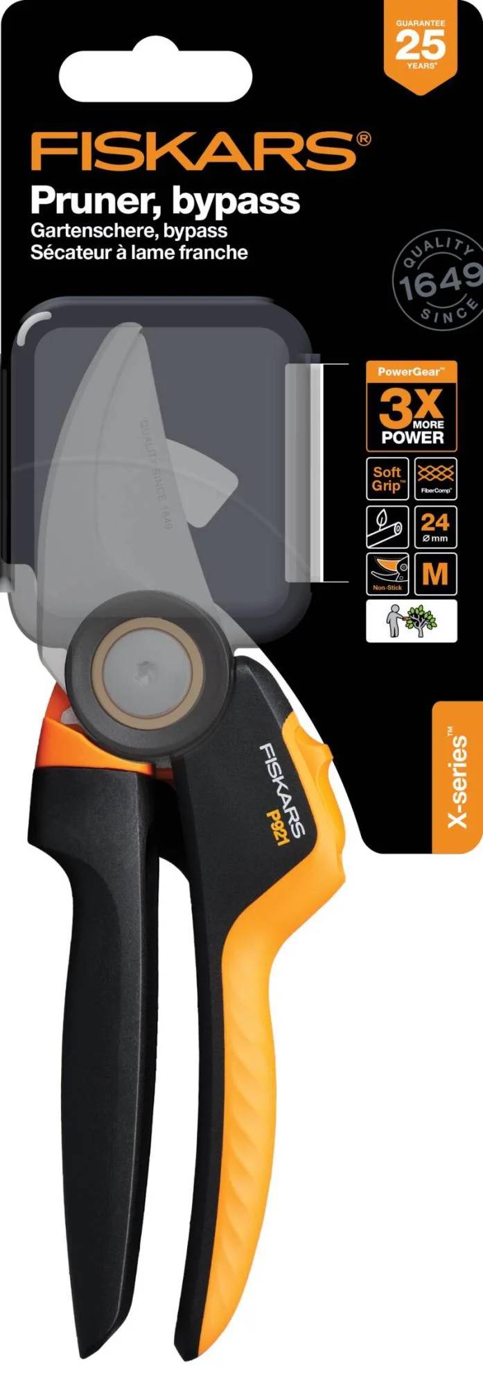 Fiskars - Sécateur à lame franche X-series™ M (P921) - Fiskars - Image 7