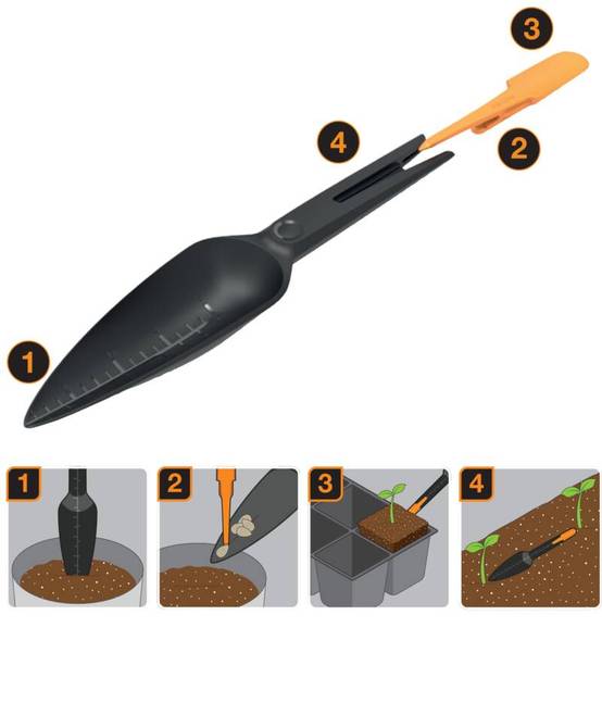 Plantoir à Graines – FISKARS - Image 3