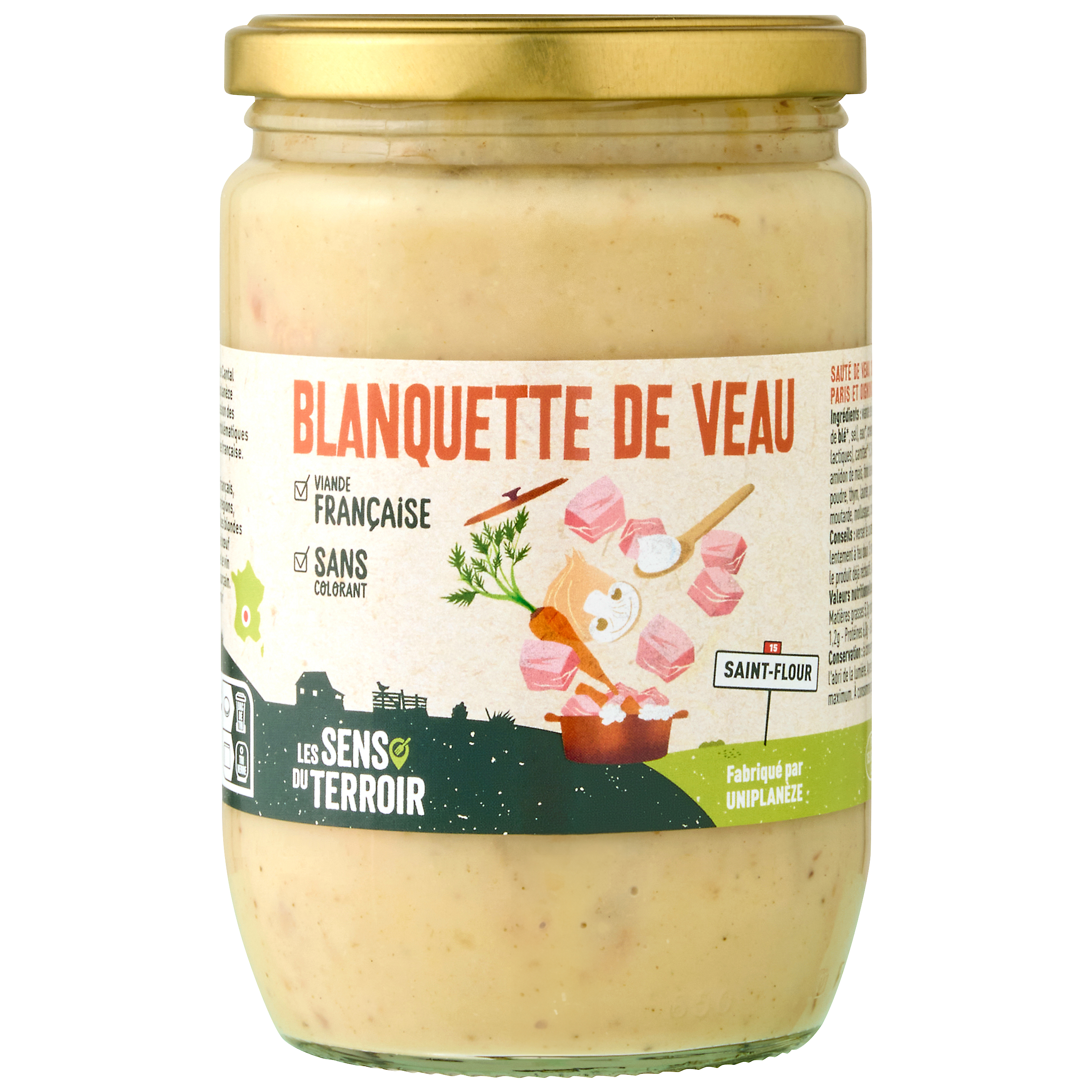 Les Sens du Terroir - Blanquette de veau 580 g - Les Sens du Terroir - Image 1