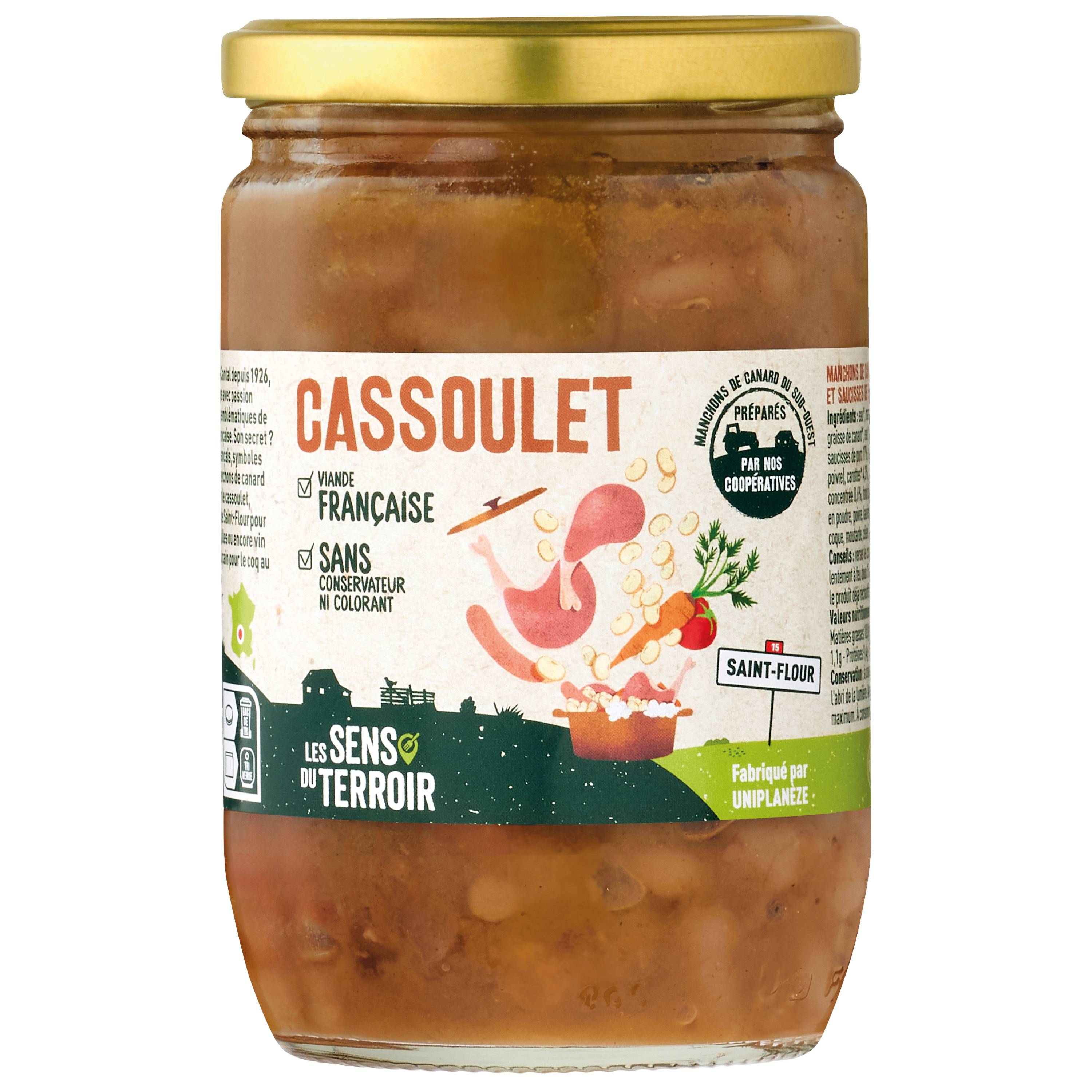 Les Sens du Terroir - Cassoulet 580 g - Les Sens du Terroir