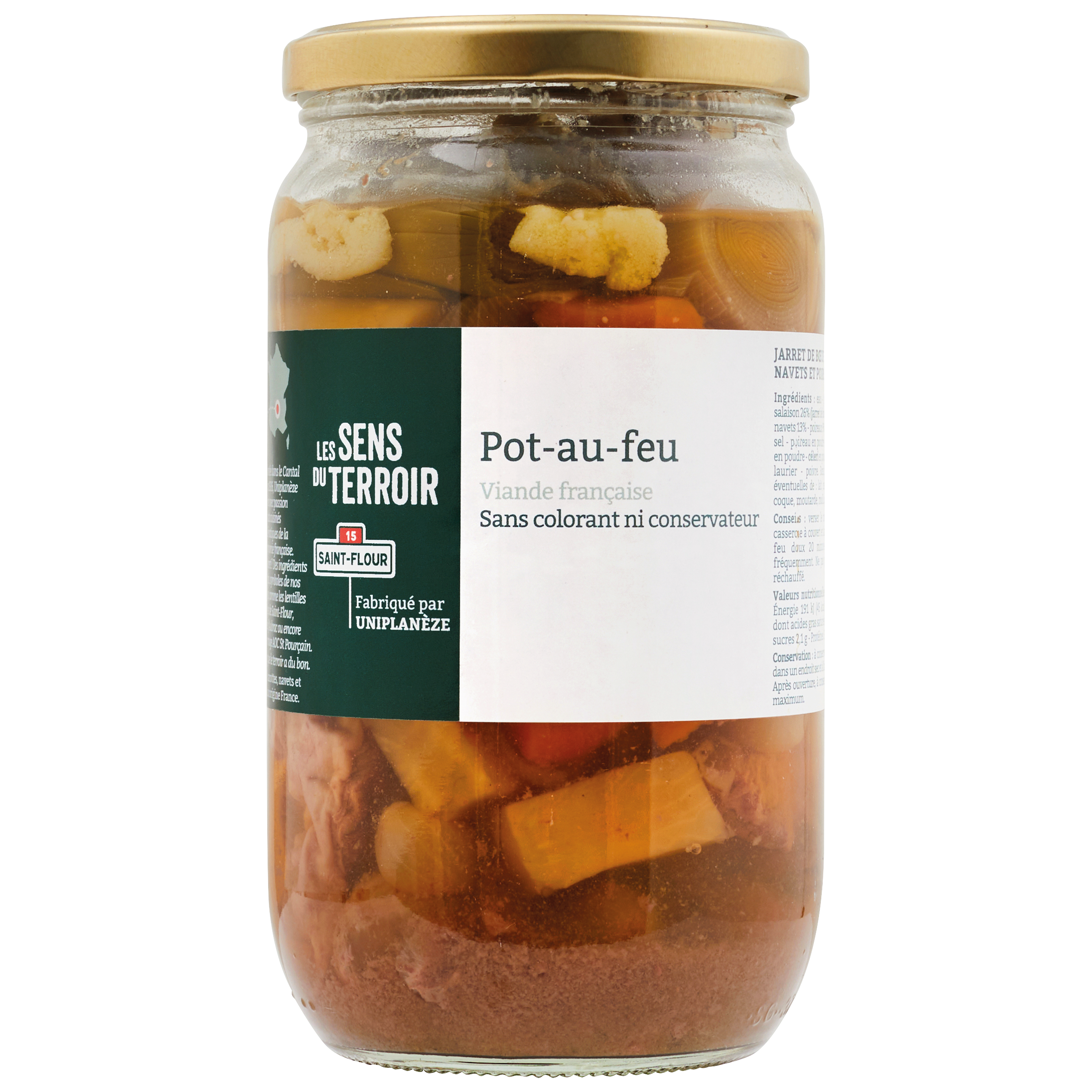 Les Sens du Terroir - Pot au feu 760 g - Les Sens du Terroir
