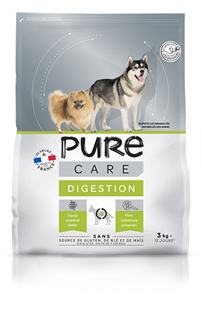 Pure - Croquettes chien digestion 3kg - Pure Care