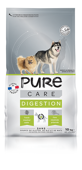 Pure - Croquettes chien digestion 10kg - Pure Care