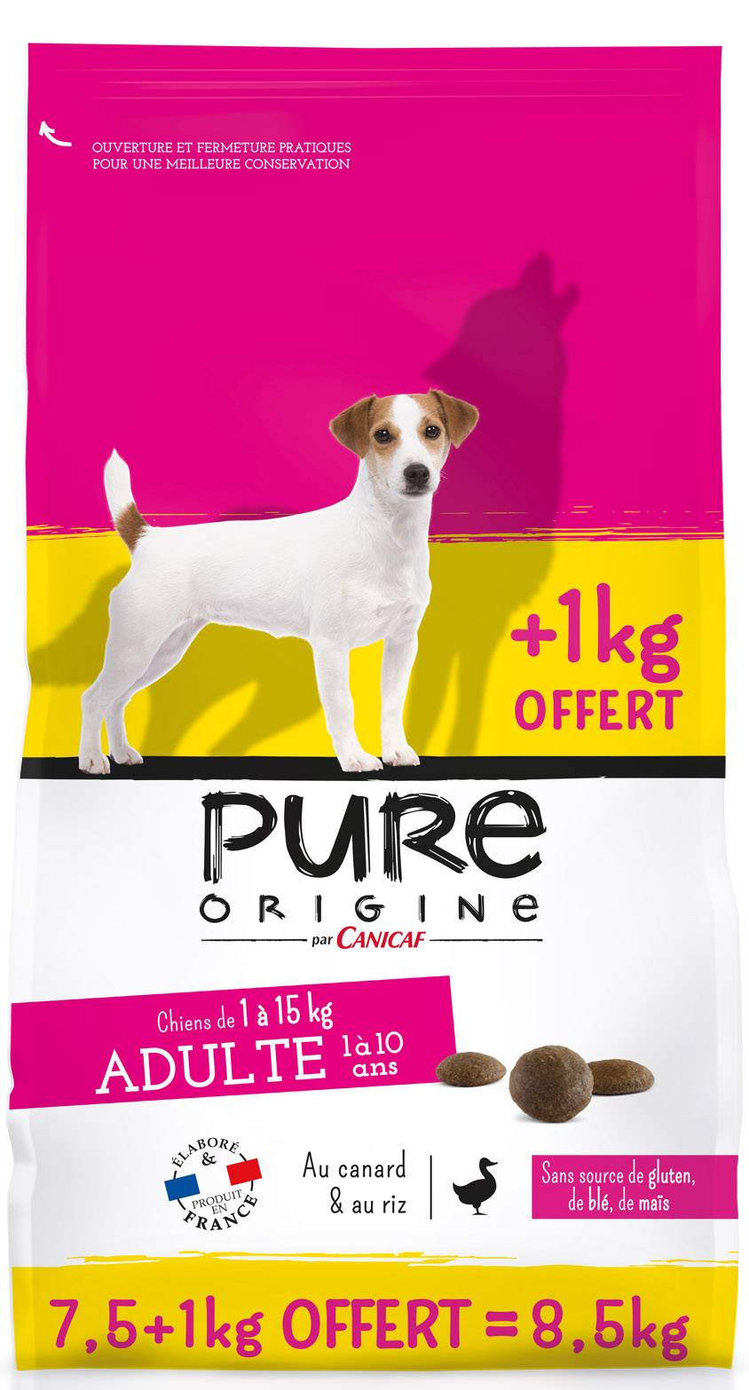 Pure Origine - Pure Origine - Croquettes pour chien adulte 8,5 Kg