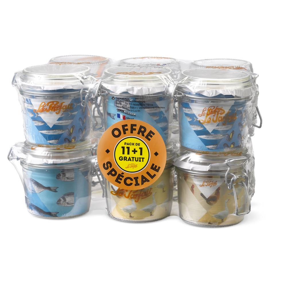 Le Parfait - Terrines "Super" 200g Ø70 mm x11+1gratuite - Le Parfait® - Image 2