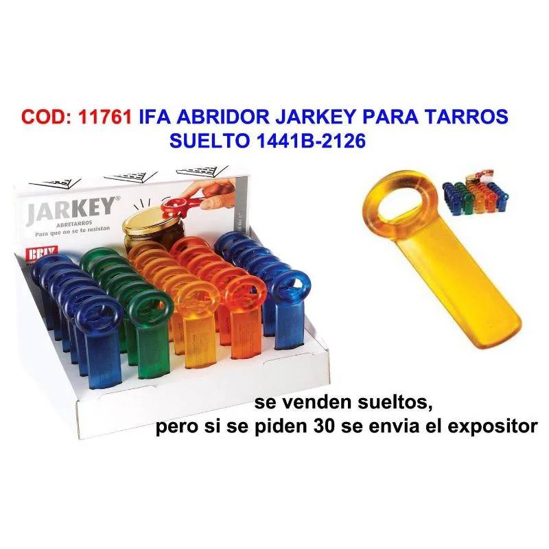 Ouvre-bocal ABS translucide L 14 cm l 5 cm - JARKEY - Image 1