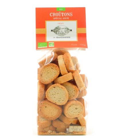 Croutons Bio à l'ail 100g
