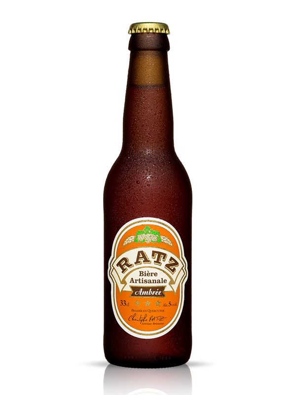 Ratz - Bière Ratz - Ambrée 33 CL