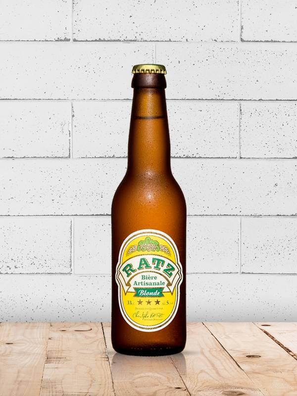 Ratz - Bière Ratz - Blonde 33 CL - Image 1