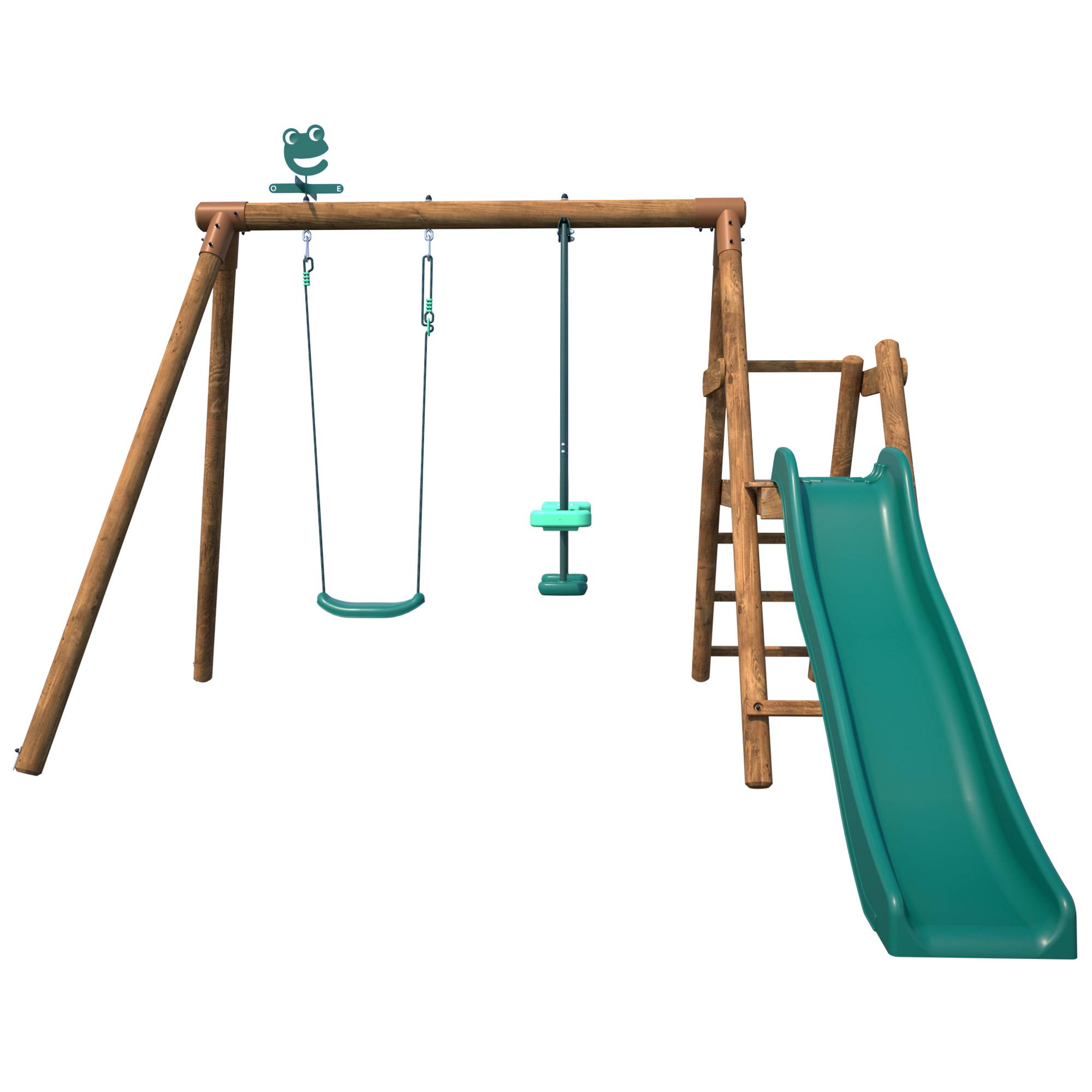 Soulet - Portique Jeux Bois Menthe - SOULET - Image 2