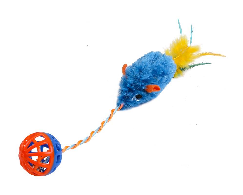 Wouapy - Souris Tissu + Balle Plastique - Image 2