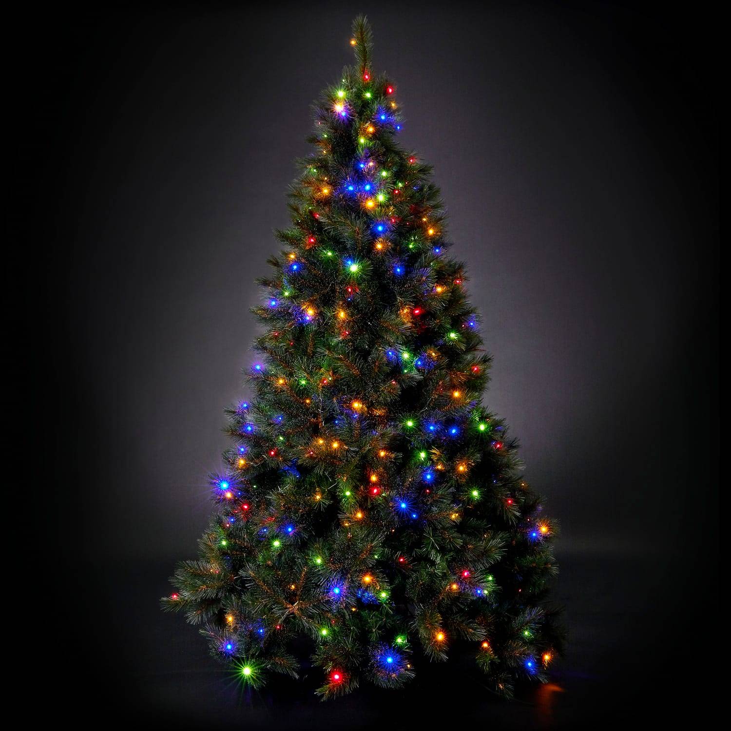 Sapin artificiel Colombia lumineux - Ø.117 x H.180 cm - Image 1