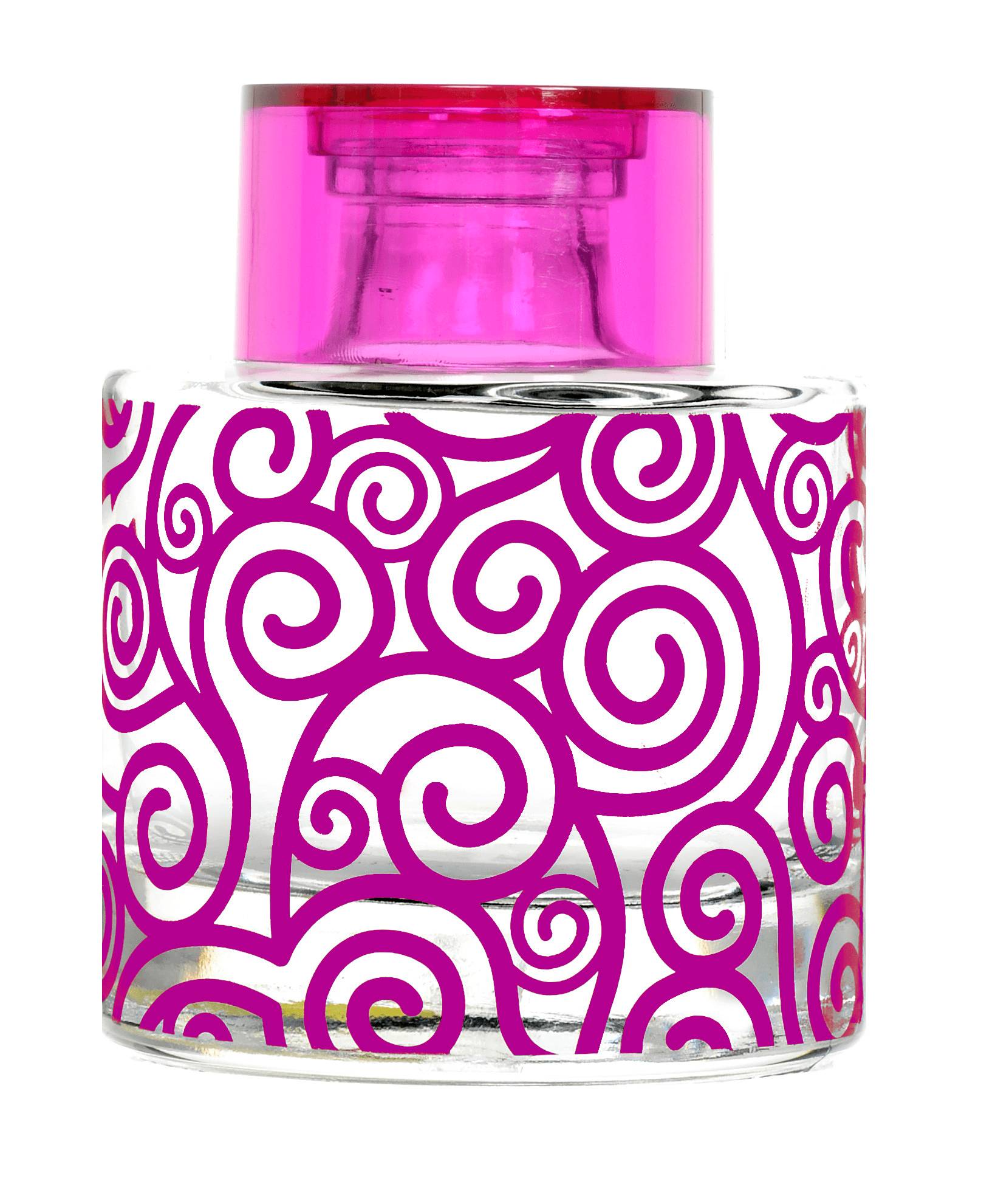 Goa - Goa - Contenant vide sérigraphie arabesque rose 200 ml