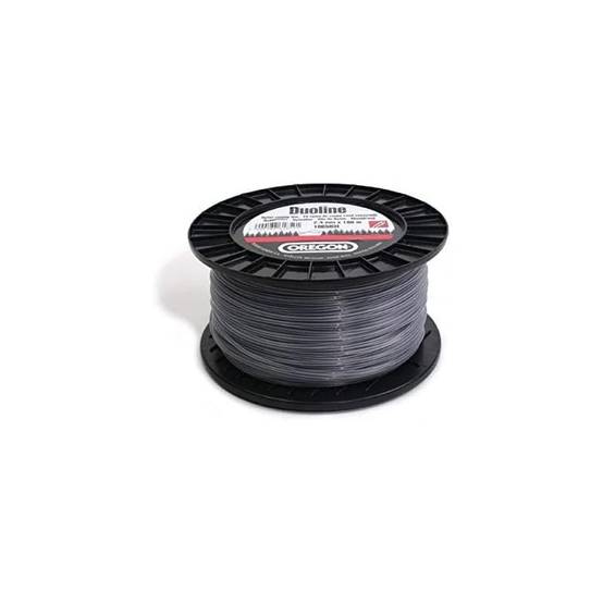 Fil débroussailleuse Rond Duoline Transparent/Noir ø3.5mm/84m - OREGON - Image 2