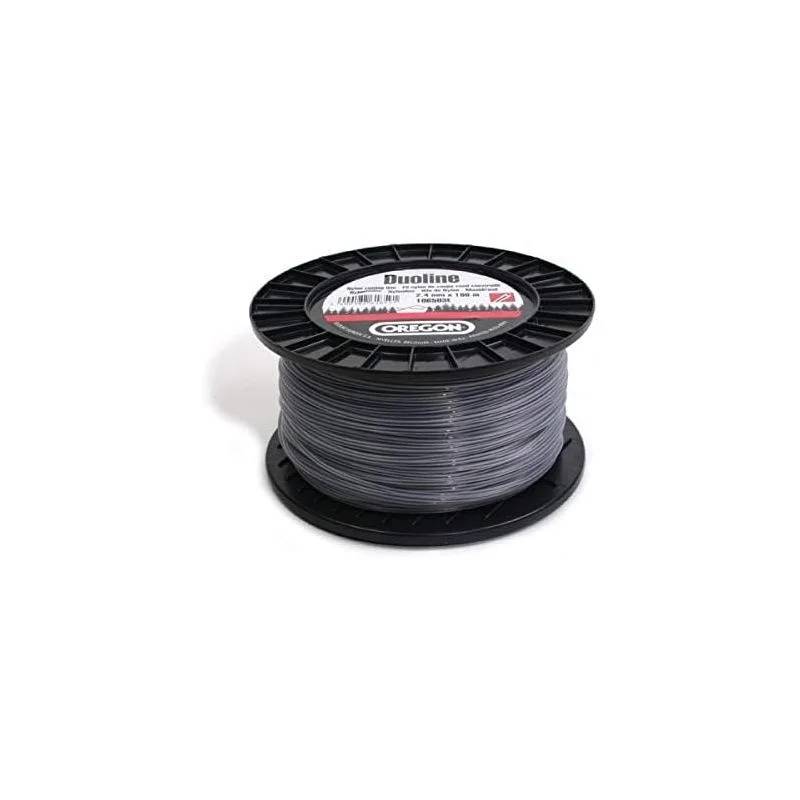 Fil débroussailleuse Rond Duoline Transparent/Noir ø3.5mm/84m - OREGON - Image 2