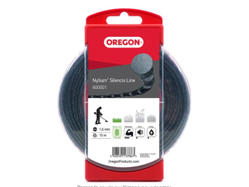 Oregon - Fil de coupe silencieux pour coupe-bordures 15M 2,6MM - OREGON - Image 1