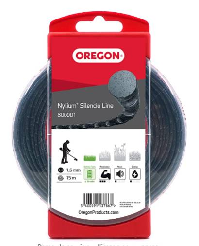 Oregon - Fil de coupe silencieux pour coupe-bordures 15M 2,6MM - OREGON - Image 3