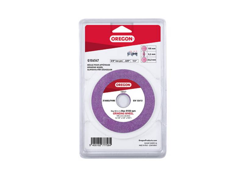 Meule Diamètre 105 Mm Oregon Pour Mini-Affûteuse – Qualité Pro Pour Chaînes 3/8", .325", .404"