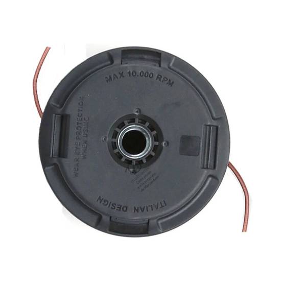 Meuble TV TORNADO bois d'ingénierie béton et oxyde L.138 cm - Oregon - Image 3