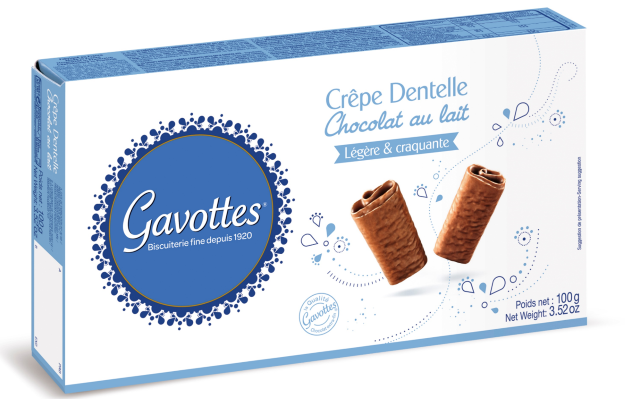 Gavottes - Gavottes - Crêpes Dentelle Chocolat lait 100 g - Image 2