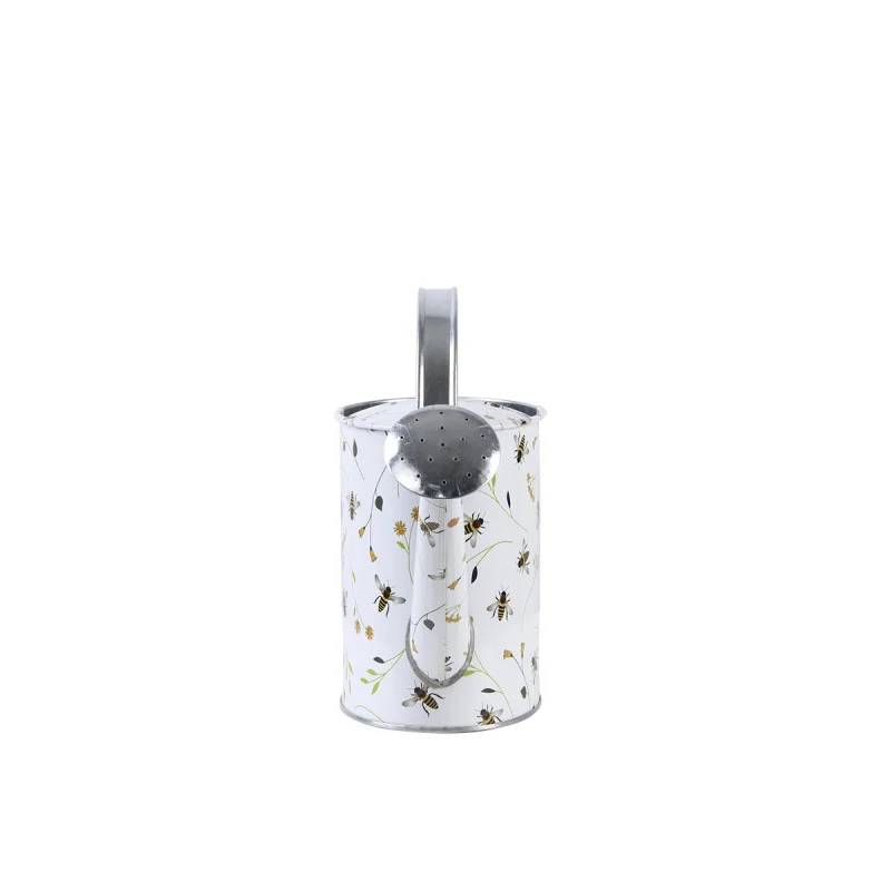 Arrosoir intérieur zinc imprimé abeilles H 23 cm – Aucune - Image 6