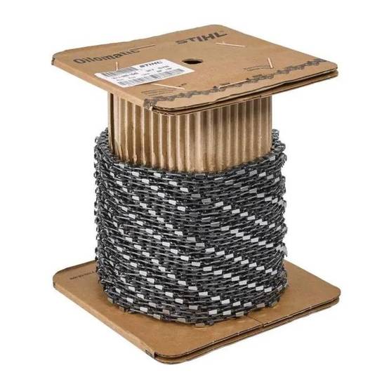 Chaîne tronçonneuse Picco Micro Mini Comfort acier noir L.35 cm - Stihl